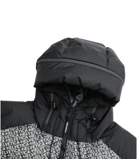 Doudoune sans manche Helvetica noir - BESANCONW BLACK