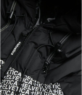 Doudoune sans manche Helvetica noir - BESANCONW BLACK