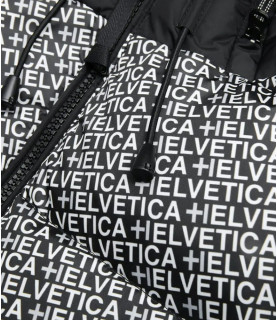 Doudoune sans manche Helvetica noir - BESANCONW BLACK