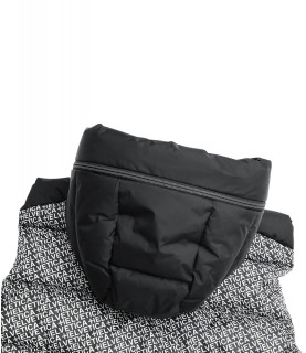 Doudoune sans manche Helvetica noir - BESANCONW BLACK