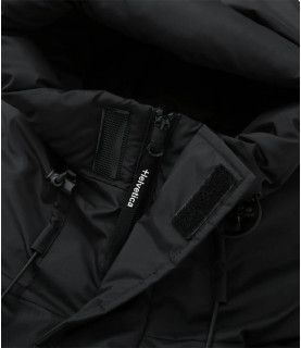 Blouson Helvetica noir - ALASKA 2 BLACK