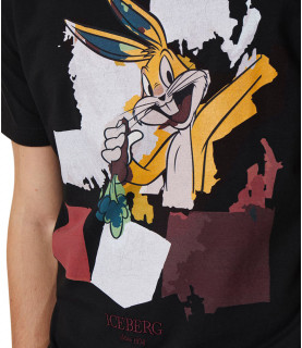 Tee-Shirt Iceberg noir- IlPFOlE 6318 9000