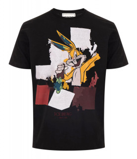 Tee-Shirt Iceberg noir- IlPFOlE 6318 9000