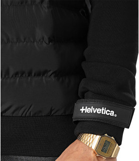 Sweat Helvetica noir- MELTON 2 BLACK