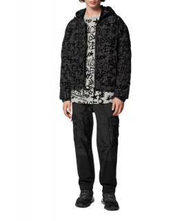 Blouson Versace Jeans Couture noir - 75GAUD02 CQD74 899