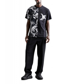 T-Shirt Versace Jeans Couture noir- 76GAH611 JS287 G89