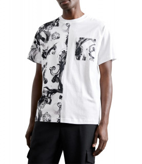 T-Shirt Versace Jeans Couture blanc - 76GAH611 JS287 003