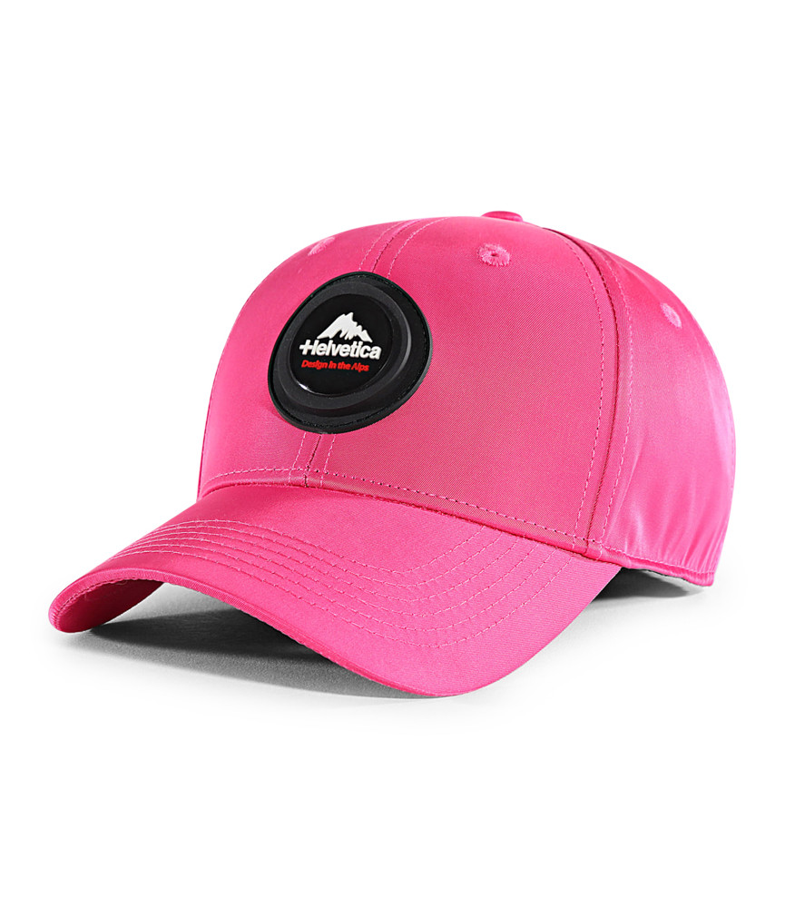 Casquette Helvetica rose - 22TRANSFER PINK