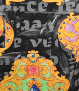 Polo Versace Jeans Couture noir - 76GAG6S0 JS339 G89