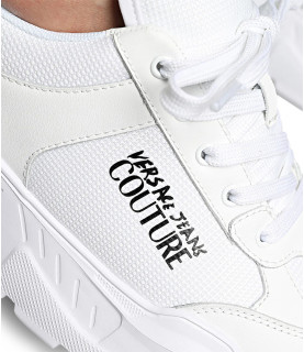 Baskets Versace Jeans Couture blanc- 78YA3SC1 ZSC52 003