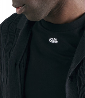 T-Shirt Karl Lagerfeld noir- 755058 552235 160