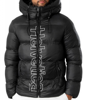 Doudoune Helvetica noir - SILVER  BLACK