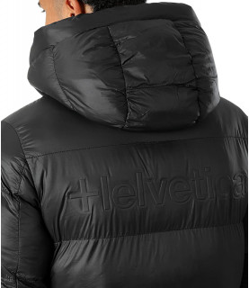 Doudoune Helvetica noir - SILVER  BLACK