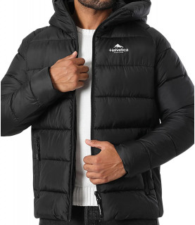 Doudoune Helvetica noir - SNIPER BLACK