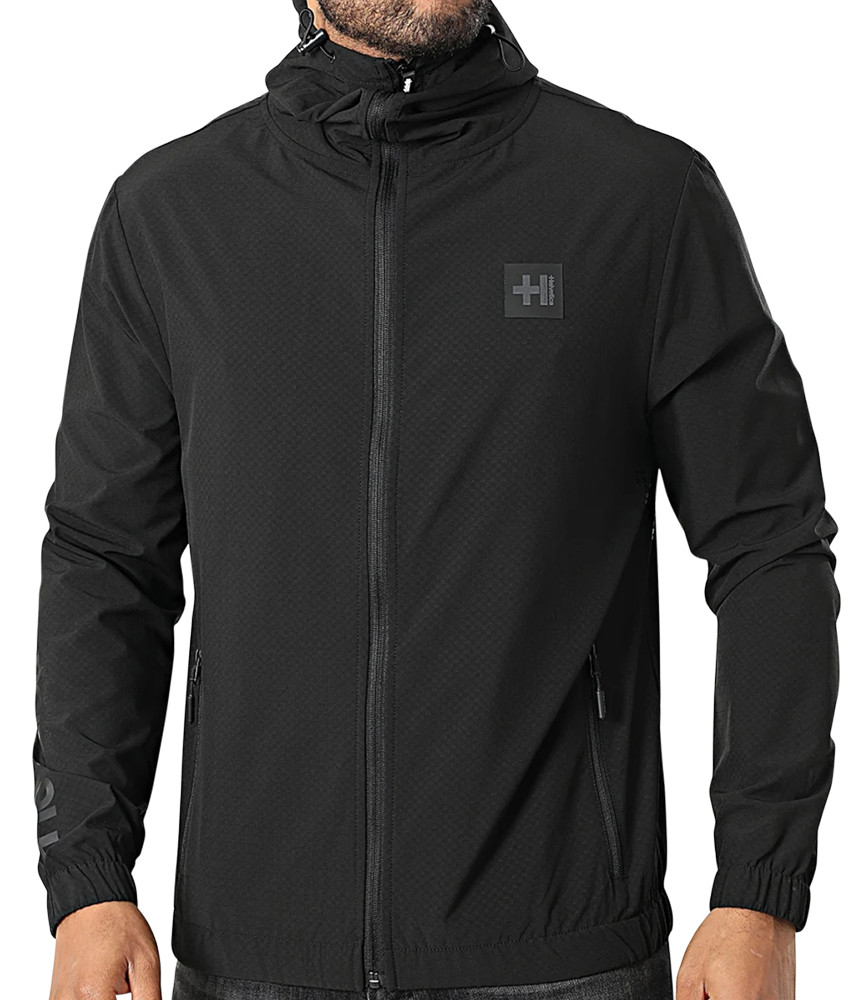 Veste Helvetica noir - 04 STROKE
