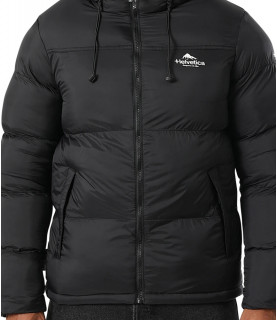 Doudoune Helvetica noir - MIDDLE BLOCK 2 BLACK