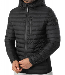 Doudoune Helvetica noir - 01 NEVADA BLACK