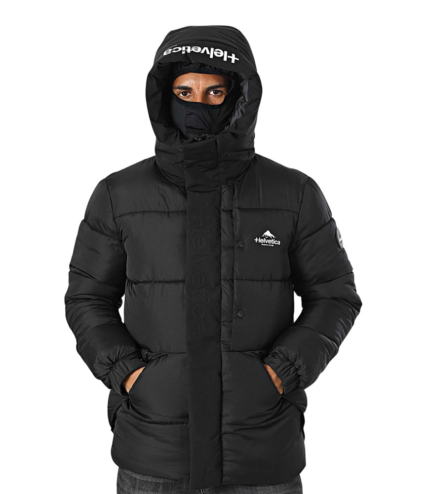 Doudoune Helvetica noir - BARNES BLACK