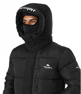 Doudoune Helvetica noir - BARNES BLACK