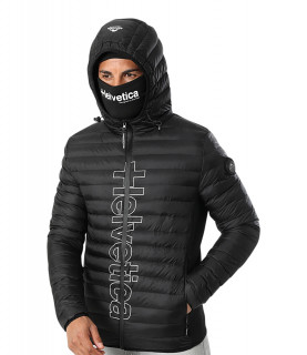 Doudoune Helvetica noir - 01 BRAD