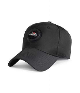 Casquette Helvetica noir - TRANSFER2 BLACK
