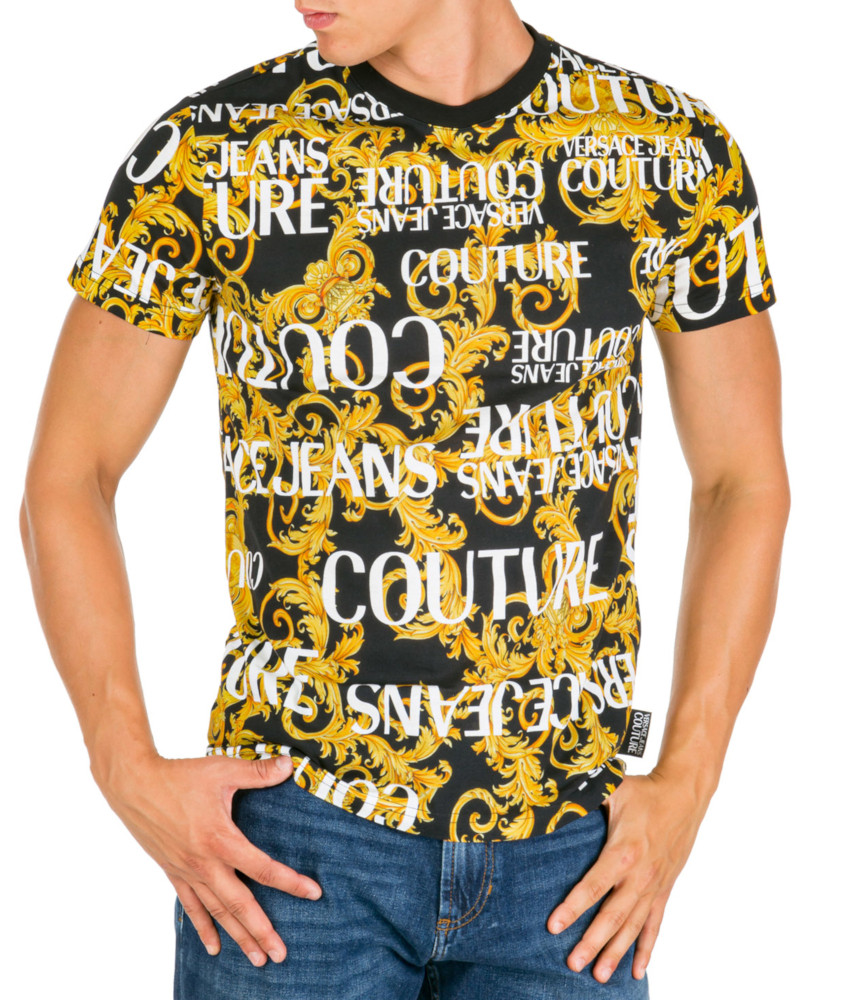 Tshirt Versace Jeans Couture baroque B3GUA7S0