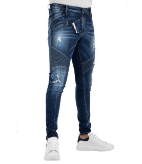 Jeans Boragio - 7498 bleu