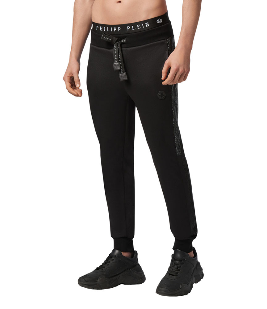 Jogging Philipp Plein noir - F20C MJT1653 PJO002N