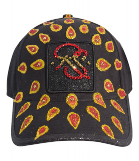 Casquette Redfills noir - DROP RED AND GOLD
