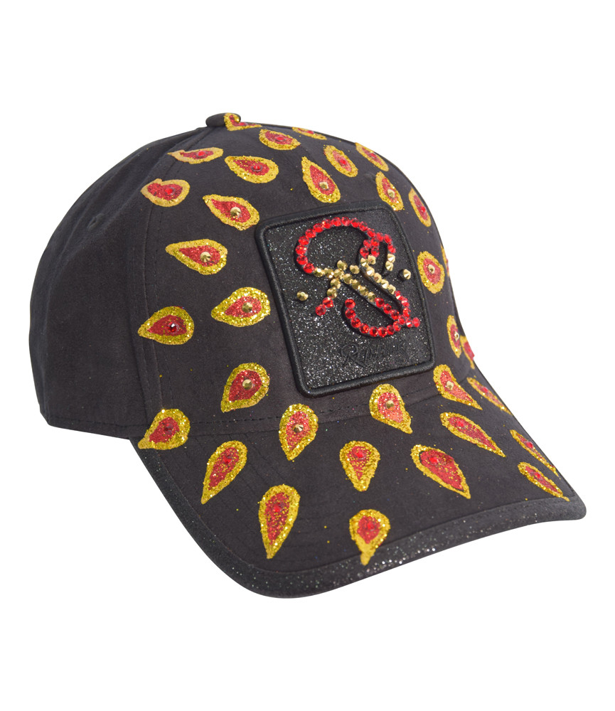 Casquette Redfills noir - DROP RED AND GOLD