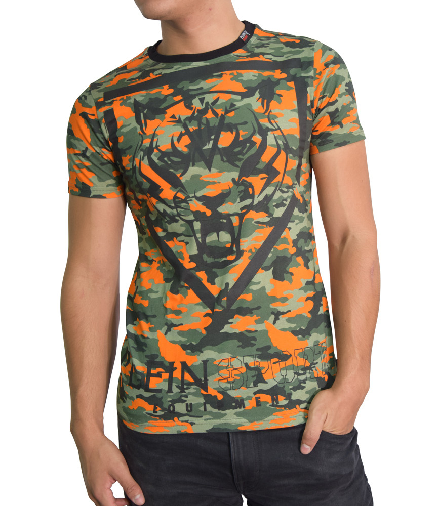 Tshirt Plein Sport camouflage - MTK0565 SJY001N