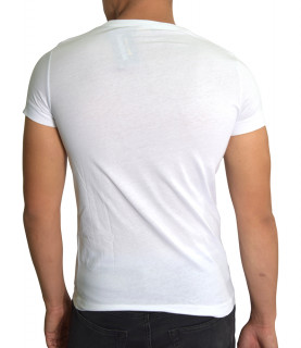 Tshirt Bikkembergs blanc - CZ1260202