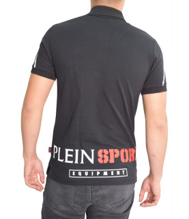 Polo Plein Sport noir - MTK0535 SJ001N