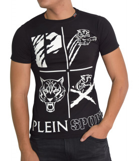 Tshirt Plein Sport noir - MTK0556 SJ001N
