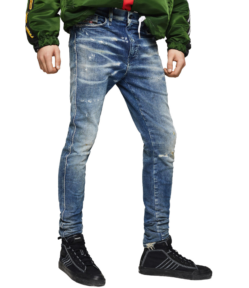 Joggjeans Diesel D-Reeft JoggJeans 0870Q bleu