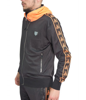 Veste HORSPIST noir orange - IOWA ORANGE