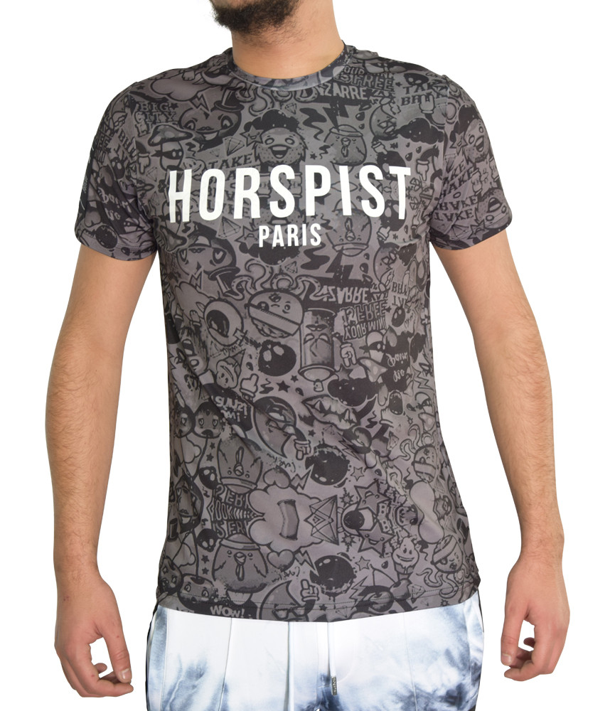 T-shirt HORSPIST noir - BARTH-M304 BLACK TOYS