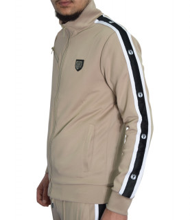 Sweat HORSPIST taupe - ASHTON-M304 SAND