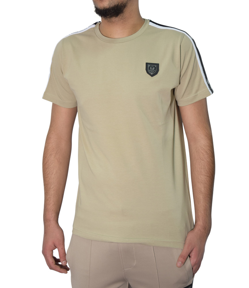 T-shirt HORSPIST taupe - JAN-M500