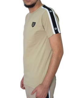 T-shirt HORSPIST taupe - JAN-M500