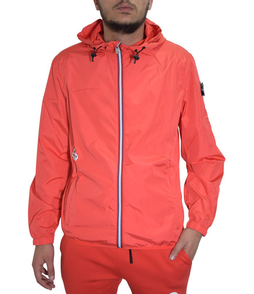 Veste Helvetica rouge -  BIARRITZ H100 CORAIL