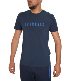 T-shirt Bikkembergs bleu - C 4 101 32 E 2231 Y91
