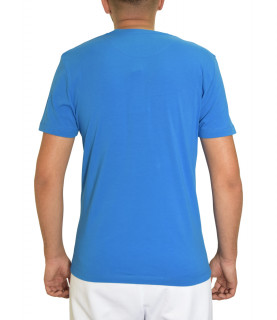 T-shirt Bikkembergs bleu - C 4 101 26 E 2231 Y19