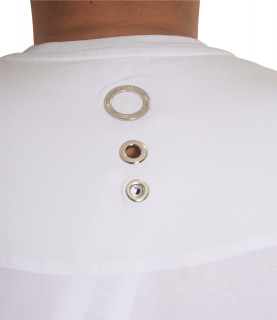 T-shirt BIKKEMBERGS blanc - C 4 110 80 E 1811 A00