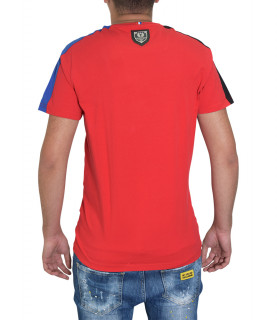 Tshirt HORSPIST strass - BOA M500 rouge
