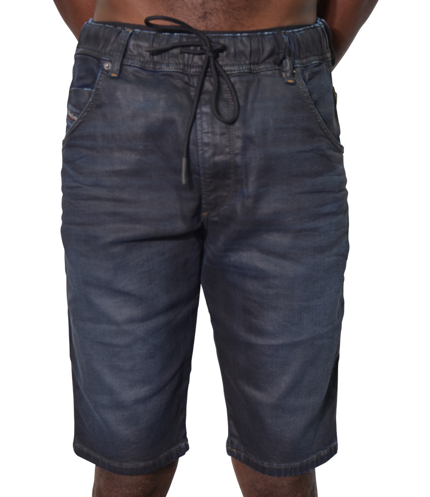 Short JoggJeans Diesel bleu - D-KROOSHORT-NE 00STMV 069RW 01