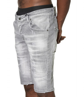 Short Shone Request gris - SHORT JEAN 123