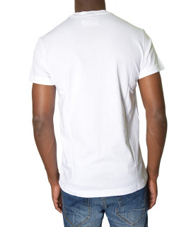 Tshirt Versace Jeans Couture blanc - 71GAHT01 - 71UP600 S GARANZIA FOIL