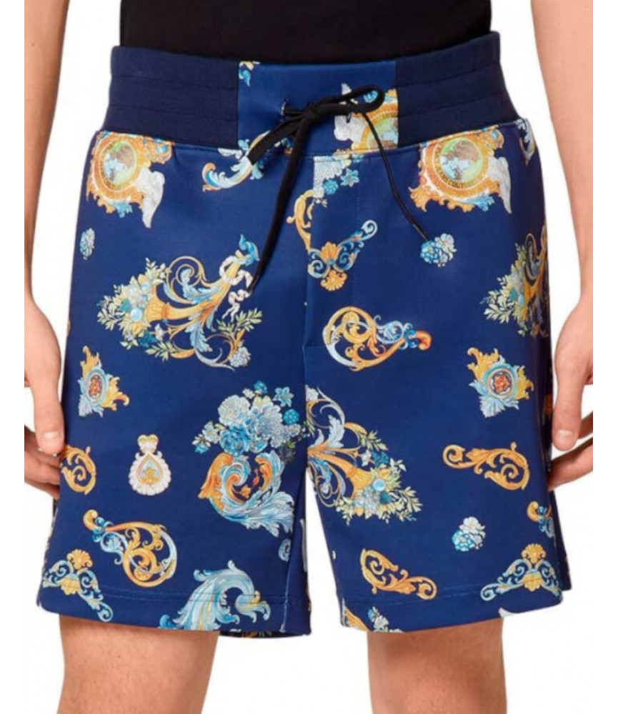 Short Versace Jeans Couture bleu - A4GWA122 - WUP322 PRINT CAMEO