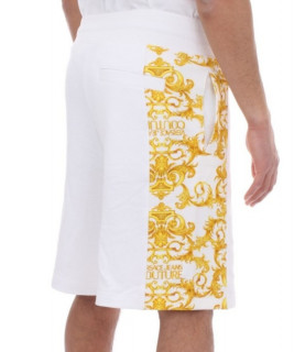 Short Versace Jeans Couture blanc - A4GWA130 - WUP327co CONTR PRINT BAROQUE